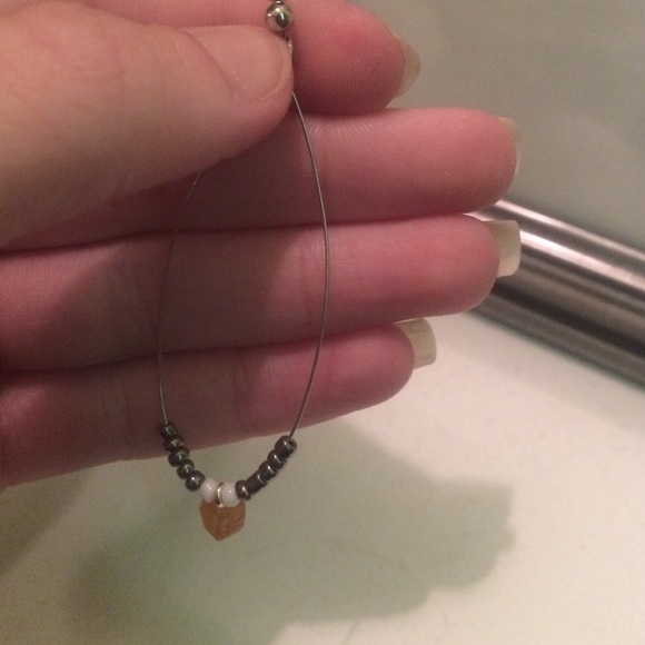 Handmade boho earrings - Picture 2 of 3