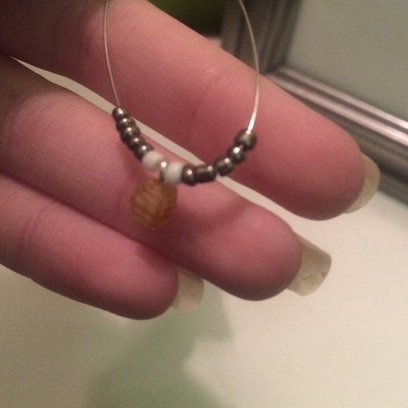 Handmade boho earrings - Picture 3 of 3