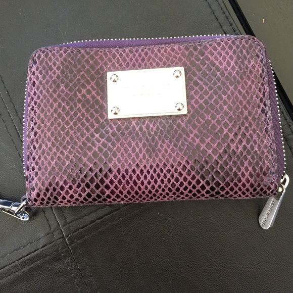 Michael Kors Clutches & Wallets - Authentic Michael Kors Python Wallet!