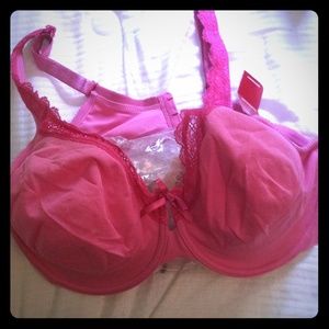 Final markdown under-wire cotton bra lace details