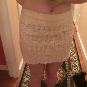 Lace skirt