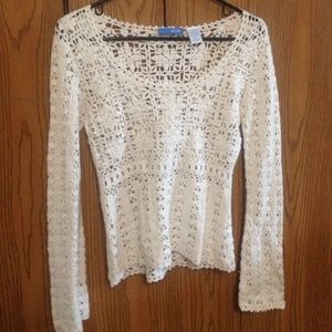 Crocheted shirt
