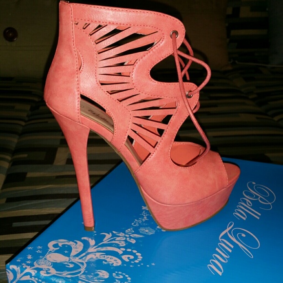 Peach Heels