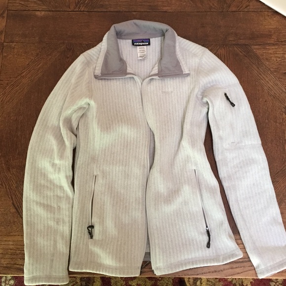 Patagonia women better sweater cable fleece jacket