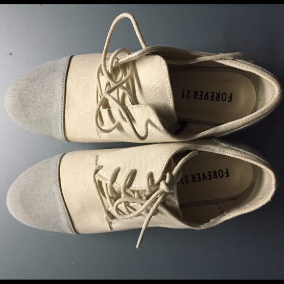 Chambray denim oxfords