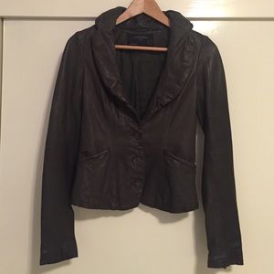 All Saints Ayala Leather Jacket