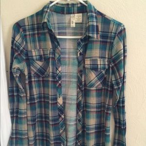 Green flannel