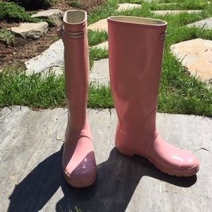 Rhodonite Pink Wellington Hunter Boots