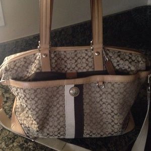 Coach diaper bag