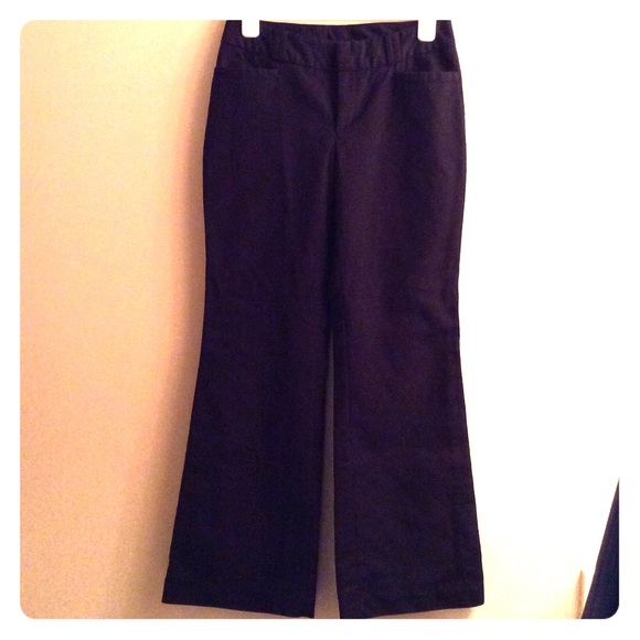 NWOT Banana Republic Martin Fit Black Slacks 6