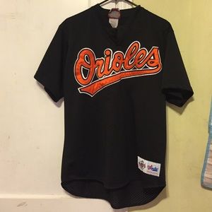 Black baseball jersey