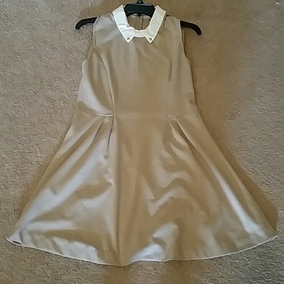 Forever 21 tan dress