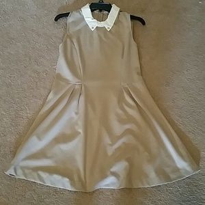 Forever 21 tan dress