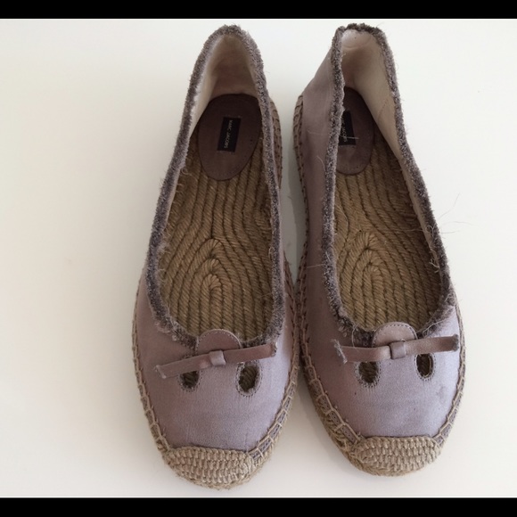 MARC JACOBS DARK GRAY ESPADRILLES, SIZE 40