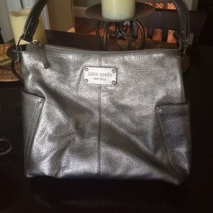 Authentic Kate Spade Metallic Shoulder Bag