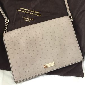 *SOLD* Kate Spade Ostrich Clutch