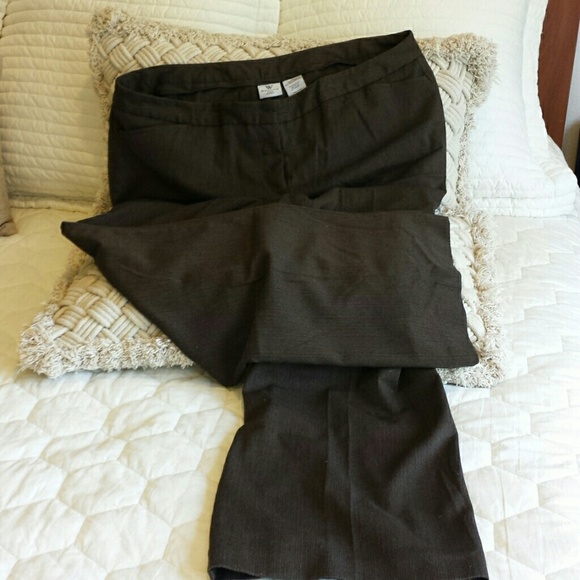 Worthington modern fit brown/ black herringbone