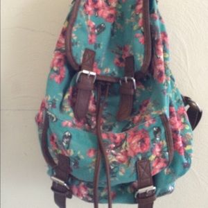 Floral backpack