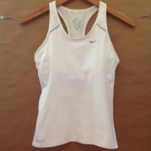 [SOLD] Nike Dri-Fit White Tank Top
