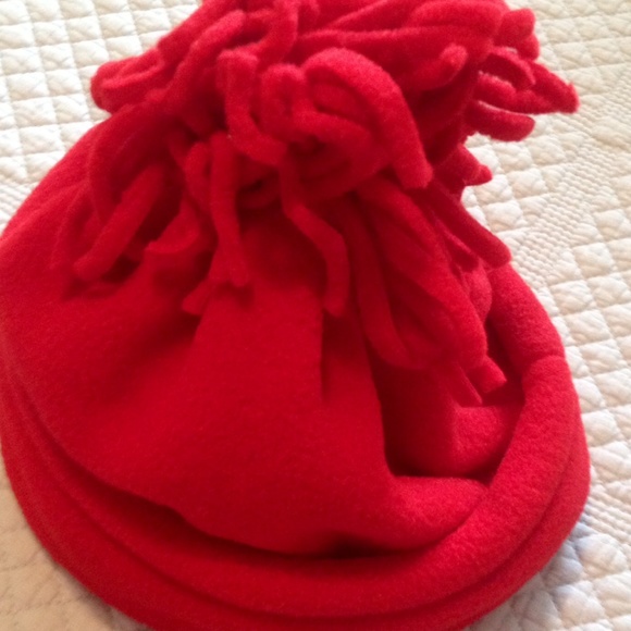 Red winter hat