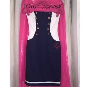 Nautical Betsey Johnson Cocktail Dress