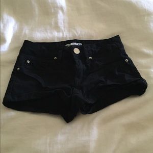 Black shorts