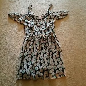 Gypsy shoulder dress