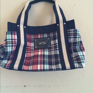 Plaid purse