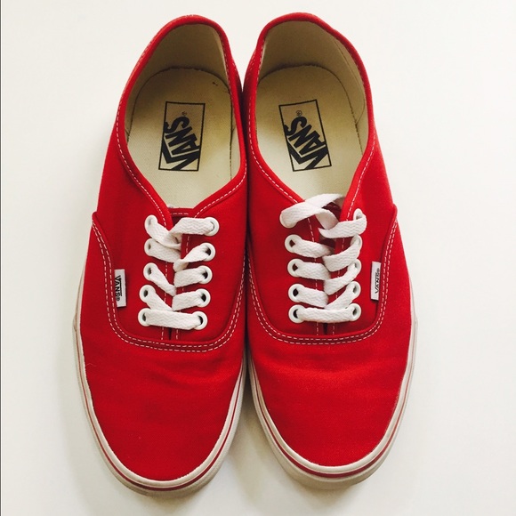 Red Vans