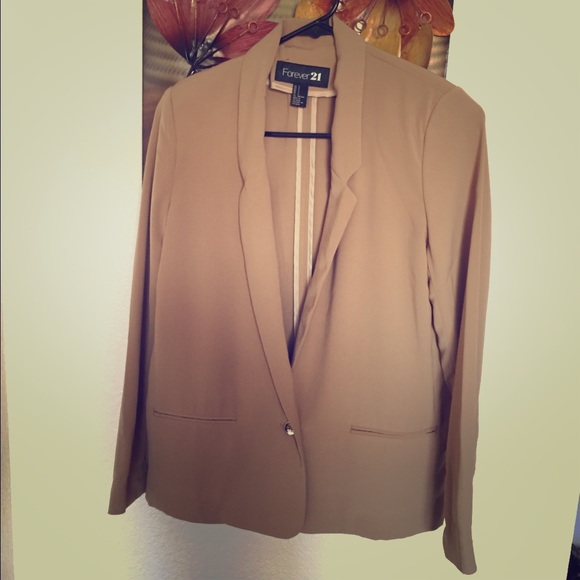 Tan blazer