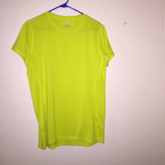 Adidas Neon Workout Shirt