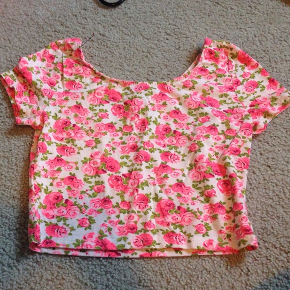 Floral Crop Top