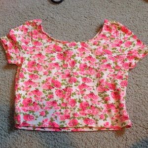 Floral Crop Top