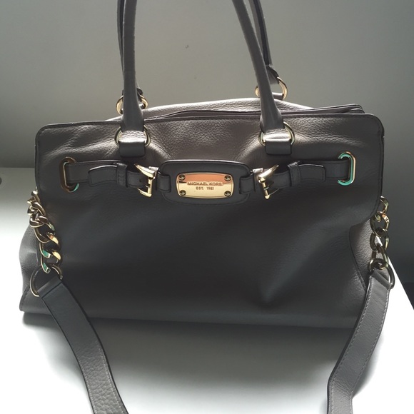 Grey Michael Kors handbag