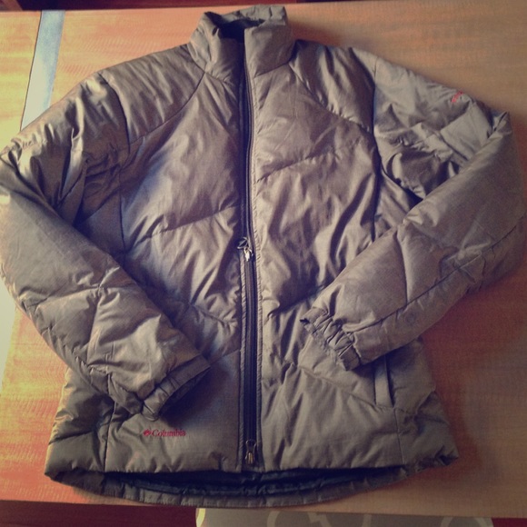 Columbia sportswear down jacket size small