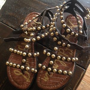 Sam Elderman Gladiator Sandals