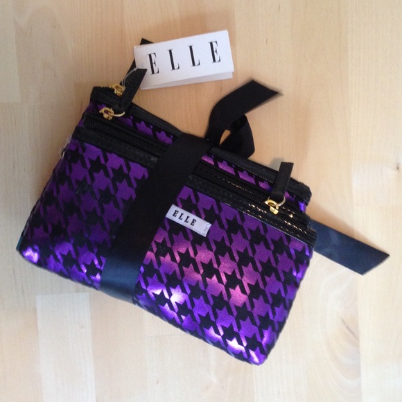 Elle Makeup Cosmetic Pouch Bags (Set of 3)