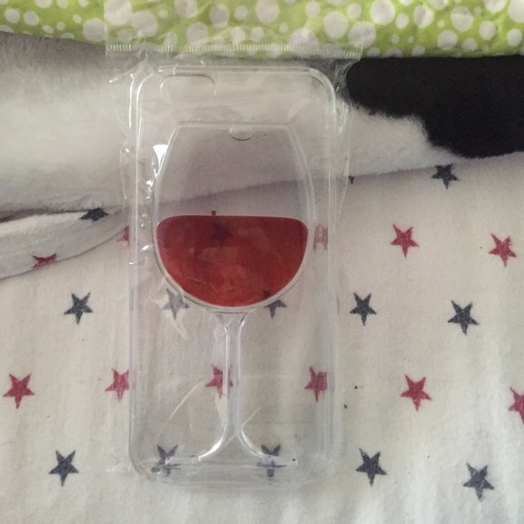 Brand new iPhone 6 wine glass case