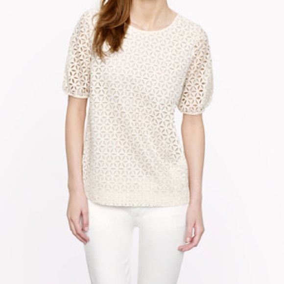 Pinwheel Eyelet Top
