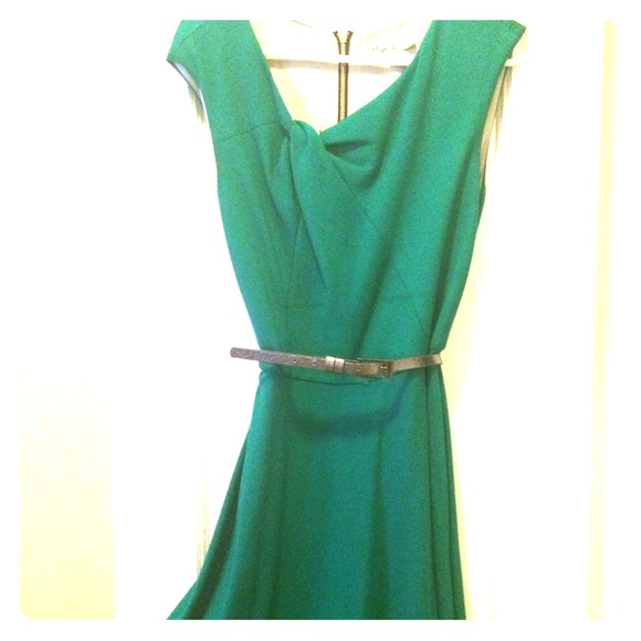 Green Eliza J dress.  Worn 2x.