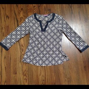 Vineyard Vines Nautical print tunic