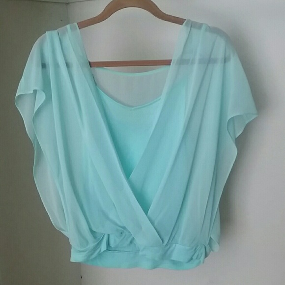 •••SOLD•••Express chiffon top.