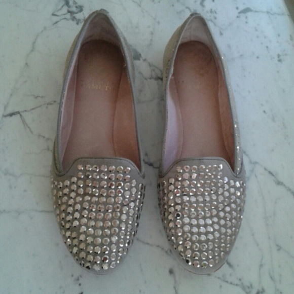 Vince Camuto sparkle flats