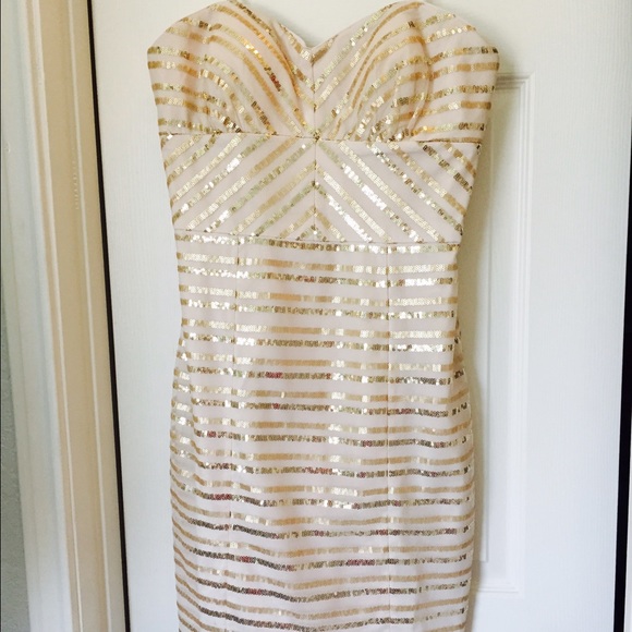Gold Sequin Dress
