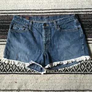 Vintage Abercrombie & Fitch Cut-Off Upcycle Shorts