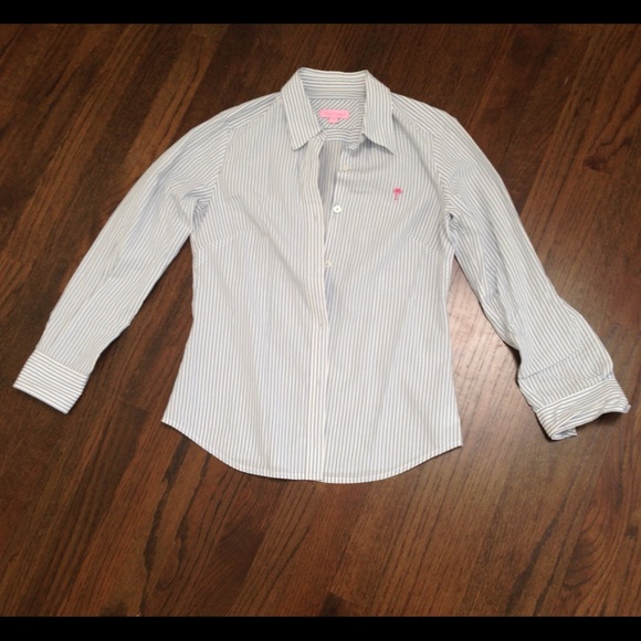 Lilly Pulitzer - stripe button down