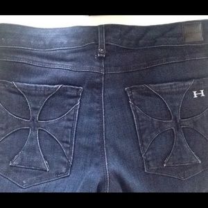 HABITUAL NY LA ALICE SKINNY DARK WASH JEANS