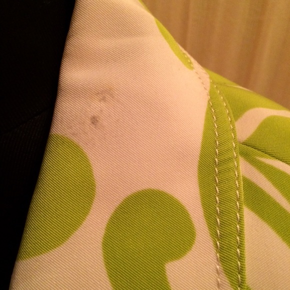 Bold 1960s Mod Upholstery Print Light Coat - Picture 3 of 4