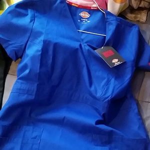 Royal Blue Scrub top