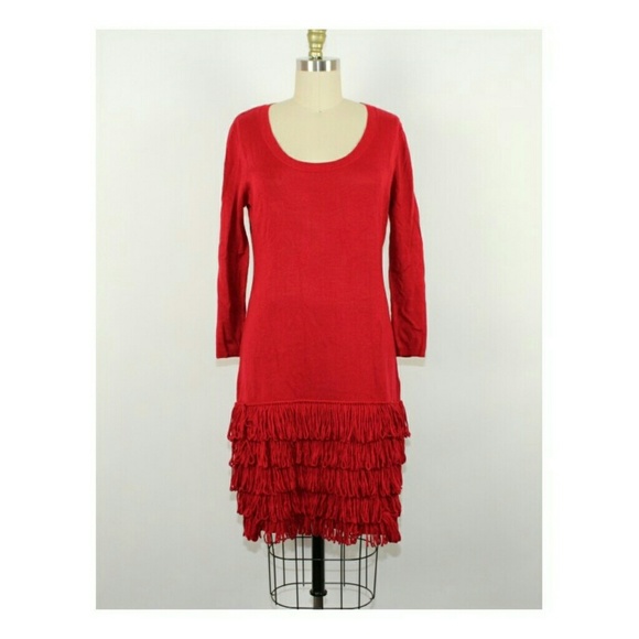 CALVIN KLEIN CASUAL WOMENS SWEATER DRESS (M)